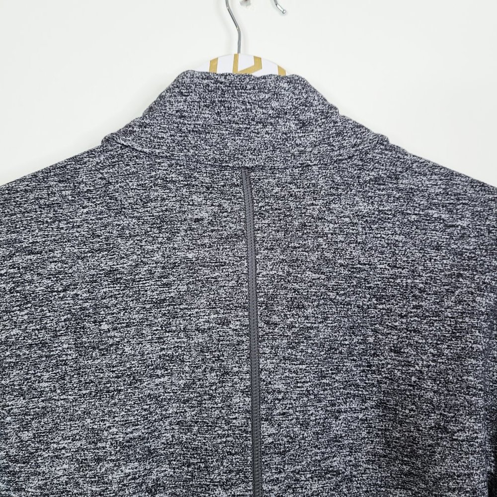 LULULEMON Men's Prepost Jacket Full Zip Athletic Size Small Gray Black - Picture 6 of 11